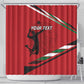 Custom Kenya Volleyball Shower Curtain Go Champions