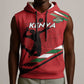 Custom Kenya Volleyball Sleeveless Hoodie Go Champions - African Pride