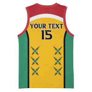 Guyana Cricket Basketball Jersey Go Amazon Warriors Go LT15
