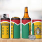 Guyana Cricket Custom 4 in 1 Can Cooler Tumbler Go Amazon Warriors Go - African Pride