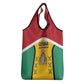 Guyana Cricket Custom Grocery Bag Go Amazon Warriors Go - African Pride