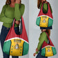 Guyana Cricket Custom Grocery Bag Go Amazon Warriors Go - African Pride