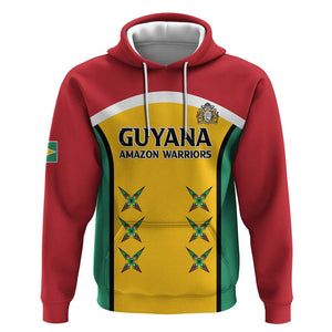 Guyana Cricket Custom Hoodie Go Amazon Warriors Go - African Pride