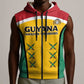 Guyana Cricket Sleeveless Zip Hoodie Go Amazon Warriors Go - African Pride