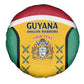 Guyana Cricket Custom Spare Tire Cover Go Amazon Warriors Go - African Pride