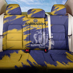 Barbados Royals Cricket Custom Back Car Seat Cover Coat Of Arms Flag Style - African Pride