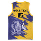 Barbados Royals Cricket Basketball Jersey Coat Of Arms Flag Style LT15