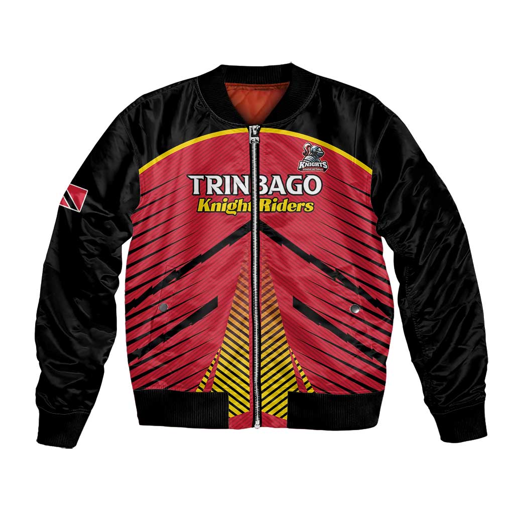 Trinidad and Tobago Cricket Custom Bomber Jacket Trinbago Strong - African Pride