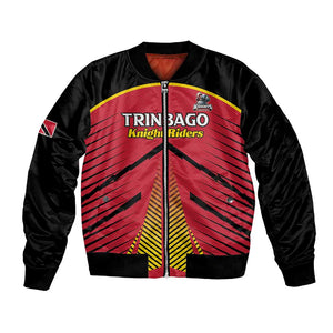 Trinidad and Tobago Cricket Custom Bomber Jacket Trinbago Strong - African Pride
