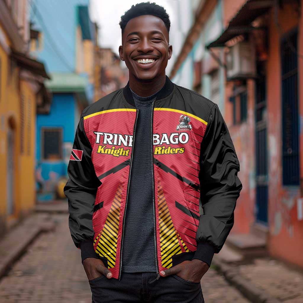 Trinidad and Tobago Cricket Custom Bomber Jacket Trinbago Strong - African Pride