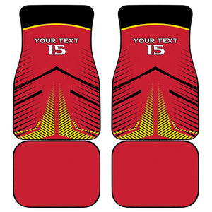 Trinidad and Tobago Cricket Custom Car Mats Trinbago Strong - African Pride