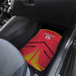 Trinidad and Tobago Cricket Custom Car Mats Trinbago Strong - African Pride