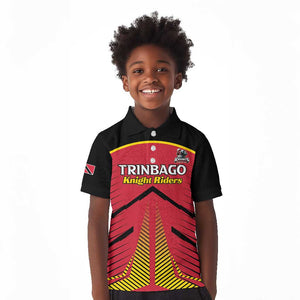 Trinidad and Tobago Cricket Custom Kid Polo Shirt Trinbago Strong - African Pride