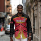 Trinidad and Tobago Cricket Custom Long Sleeve Button Shirt Trinbago Strong - African Pride