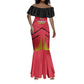 Trinidad and Tobago Cricket Custom Mermaid Dress Trinbago Strong - African Pride