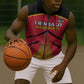 Trinidad and Tobago Cricket Sleeveless Zip Hoodie Trinbago Strong - African Pride