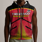 Trinidad and Tobago Cricket Sleeveless Zip Hoodie Trinbago Strong - African Pride
