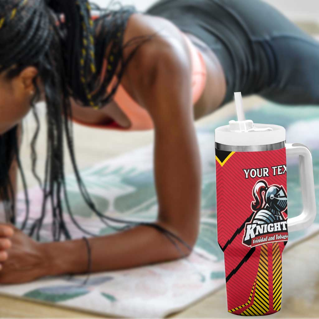 Trinidad and Tobago Cricket Custom Tumbler With Handle Trinbago Strong - African Pride