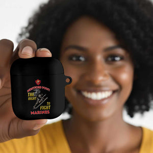 Montford Point Marines AirPods Case The Right To Fight - Black