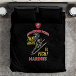 African American Heroes Bedding Set Montford Point Marines - Black - African Pride