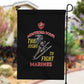 African American Heroes Garden Flag Montford Point Marines - Black - African Pride