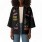 Montford Point Marines Kimono The Right To Fight - Black