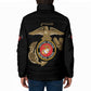 Montford Point Marines Padded Jacket The Right To Fight - Black