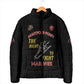 Montford Point Marines Padded Jacket The Right To Fight - Black