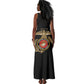 African American Heroes Tank Maxi Dress Montford Point Marines - Black - African Pride