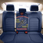 African American Heroes Back Car Seat Cover Montford Point Marines - Blue - African Pride