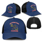 Montford Point Marines Baseball Net Cap The Right To Fight - Blue - African Pride