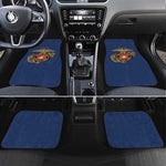 African American Heroes Car Mats Montford Point Marines - Blue - African Pride