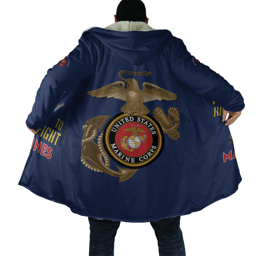 Montford Point Marines Cloak The Right To Fight - Blue