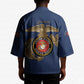 Montford Point Marines Kimono The Right To Fight - Blue