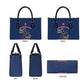 Montford Point Marines Leather Bag The Right To Fight - Blue