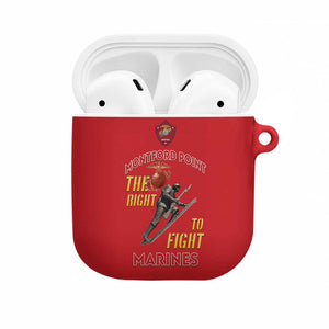 Montford Point Marines AirPods Case The Right To Fight - Red