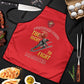 Montford Point Marines Apron The Right To Fight - Red