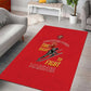 African American Heroes Area Rug Montford Point Marines - Red - African Pride