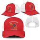 Montford Point Marines Baseball Net Cap The Right To Fight - Red - African Pride