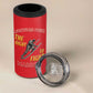African American Heroes 4 in 1 Can Cooler Tumbler Montford Point Marines - Red - African Pride