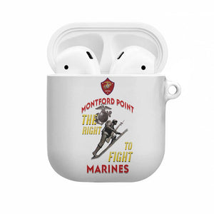 Montford Point Marines AirPods Case The Right To Fight - White