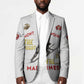 Montford Point Marines Blazer The Right To Fight - White