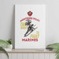 African American Heroes Canvas Wall Art Montford Point Marines - White - African Pride