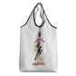 African American Heroes Grocery Bag Montford Point Marines - White - African Pride