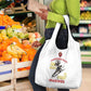 African American Heroes Grocery Bag Montford Point Marines - White - African Pride