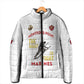 Montford Point Marines Padded Jacket The Right To Fight - White