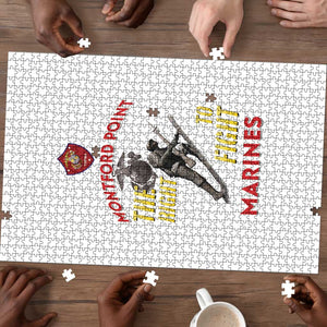 Montford Point Marines Puzzle The Right To Fight - White