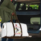 Montford Point Marines Travel Bag The Right To Fight - White
