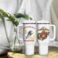 African American Heroes Tumbler With Handle Montford Point Marines - White - African Pride