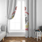 African American Heroes Window Curtain Montford Point Marines - White - African Pride